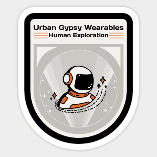 Urban Gypsy Wearable – Human Exploration Sticker